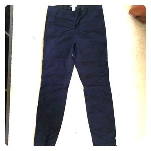 Navy business attire bottoms